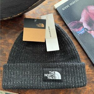 The North Face black beanie